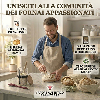 Kit Completo per Lievito Madre Fatto in Casa