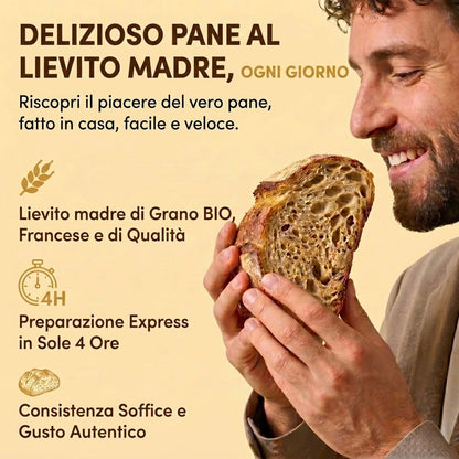 Lievito Madre di Grano Bio - Pane Express in 4 Ore